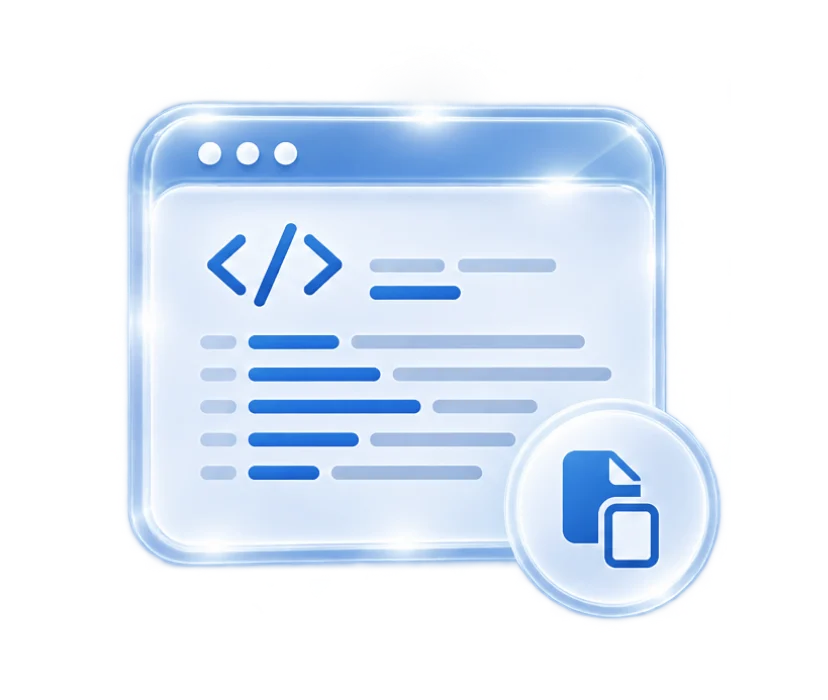 Add the code to your website